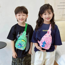 Stitch Anime Shoulder Bags Kawaii Fashion Chest Bag Travel Satchel Casual Portable Totes Backpacks Birthday Gifts For Boys Girls
