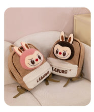 Labubu Cartoon Backpack Plush Bag Cute Lamb Wool Backpack Large Capacity Backpack Replica Package Classic Series Labubu