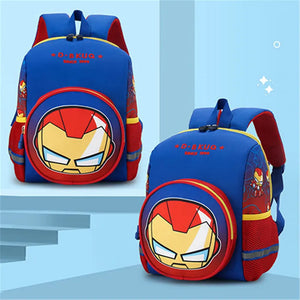 Cartoon Spiderman Backpacks Student School Bag 3d Stereo Kindergarten Super Heroes Backpack Children's Travel Bag for Kids Gifts