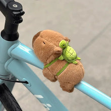 New Capybara Wristband Bracelet Kawaii Cartoon Plush Animal Capybara Clap Circle Cotton Doll Cute Children Toys Kids Funny Gifts