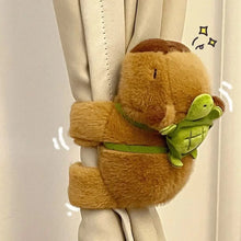 New Capybara Wristband Bracelet Kawaii Cartoon Plush Animal Capybara Clap Circle Cotton Doll Cute Children Toys Kids Funny Gifts