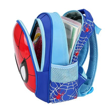 Children schoolbag cartoon cute weight-reducing backpack kindergarten backpack 3D Spiderman boy schoolbag gift