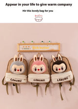 Labubu Cartoon Backpack Plush Bag Cute Lamb Wool Backpack Large Capacity Backpack Replica Package Classic Series Labubu