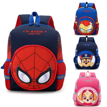 Cartoon Spiderman Backpacks Student School Bag 3d Stereo Kindergarten Super Heroes Backpack Children's Travel Bag for Kids Gifts