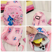 Stitch Anime Shoulder Bags Kawaii Fashion Chest Bag Travel Satchel Casual Portable Totes Backpacks Birthday Gifts For Boys Girls