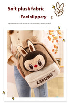 Labubu Cartoon Backpack Plush Bag Cute Lamb Wool Backpack Large Capacity Backpack Replica Package Classic Series Labubu