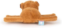 New Capybara Wristband Bracelet Kawaii Cartoon Plush Animal Capybara Clap Circle Cotton Doll Cute Children Toys Kids Funny Gifts