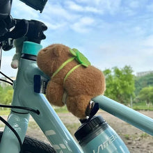 New Capybara Wristband Bracelet Kawaii Cartoon Plush Animal Capybara Clap Circle Cotton Doll Cute Children Toys Kids Funny Gifts