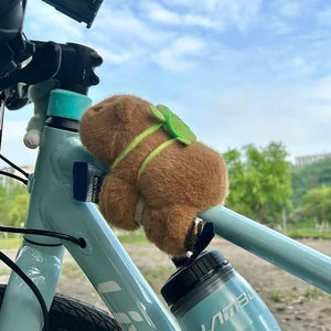 New Capybara Wristband Bracelet Kawaii Cartoon Plush Animal Capybara Clap Circle Cotton Doll Cute Children Toys Kids Funny Gifts