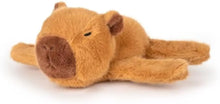 New Capybara Wristband Bracelet Kawaii Cartoon Plush Animal Capybara Clap Circle Cotton Doll Cute Children Toys Kids Funny Gifts