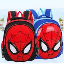 Children schoolbag cartoon cute weight-reducing backpack kindergarten backpack 3D Spiderman boy schoolbag gift
