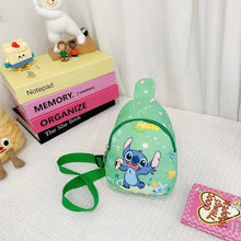Stitch Anime Shoulder Bags Kawaii Fashion Chest Bag Travel Satchel Casual Portable Totes Backpacks Birthday Gifts For Boys Girls