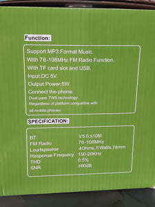 Mr.DOG HEAD BLUETOOTH SPEAKER MODEL:CH - M16
