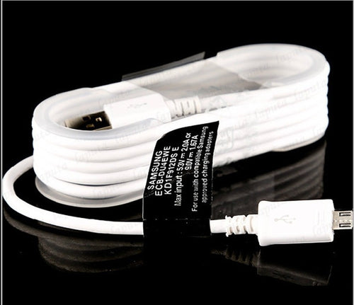 Samsung .5m Micro USB Fast Charger Cable Spring Data Sync Charging