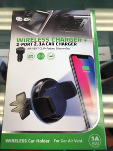  Esoulk Wireless Charger with Vent Clip Holder