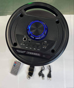 SUPER BASS BLUETOOTH SPEAKER IBASTEK MODEL :421B-BPSY
