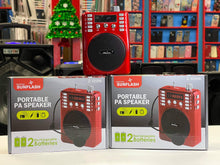 RADIO FM PORTATIL Y RECARGABLE  DIGITALSUNFLASH Z-125PA