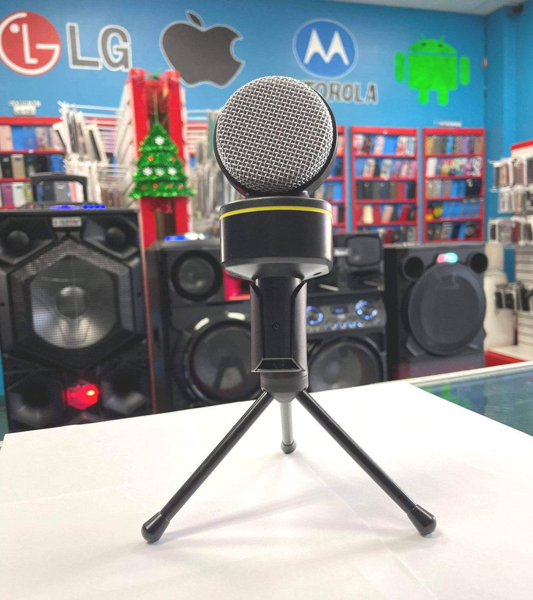 MULTIMEDIA CONDENSER MICROPHONE FOR YOUTUBE VIDEOS, TIKTOKS,VIDEO GAMING, PODCAST, AND SO ON. MODEL: SF-930