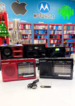 RADIO BLUETOOTH AM/FM, RECARGABLE Y DE BATERIAS.   RAISENG R-6622BT