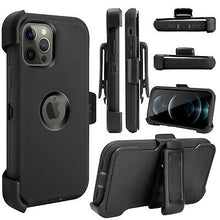 HEAVY DUTY CASE WITH RUGGED COVER
FOR ALL IPHONE'S WITH BELT CLIP STAND